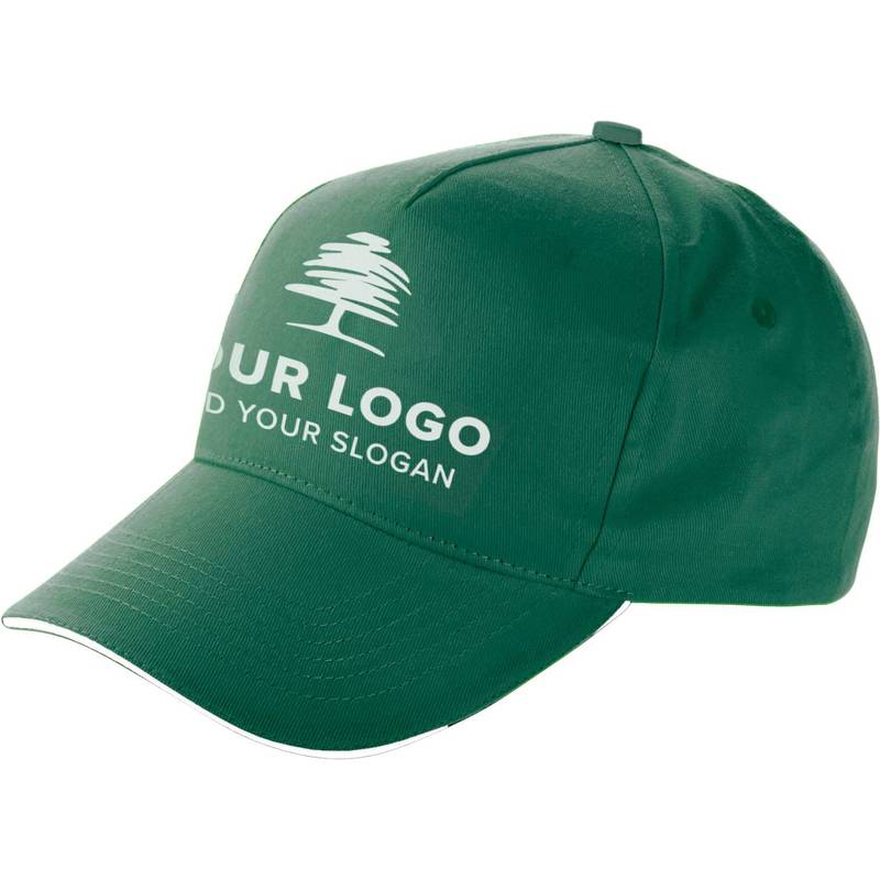 PROGRESA päťpanelová šiltovka, čierna PROGRESA päťpanelová šiltovka, čierna