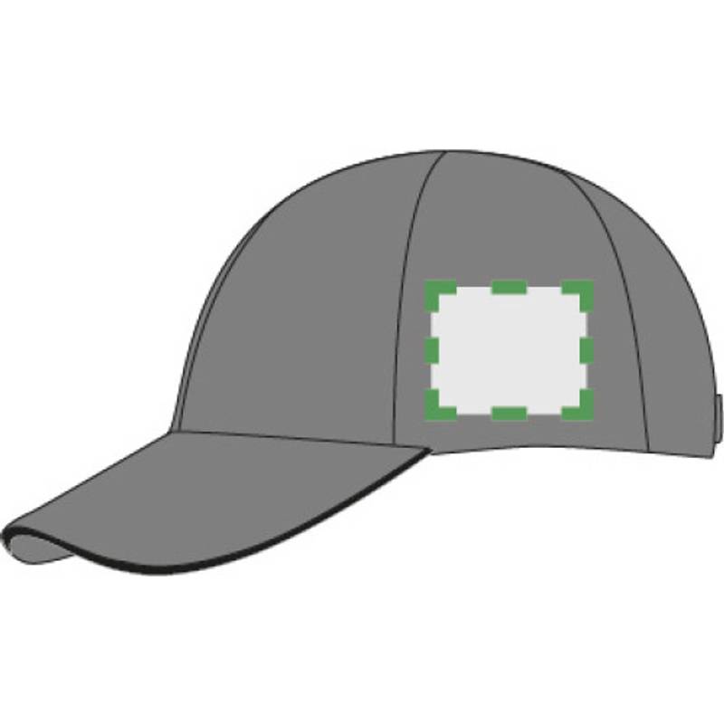 Päťpanelová šiltovka, čierna Päťpanelová šiltovka, čierna