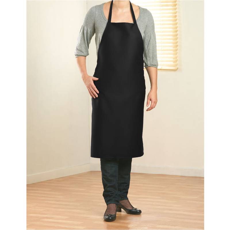 Kuchyňská zástěra, černá Kuchyňská zástěra, černá