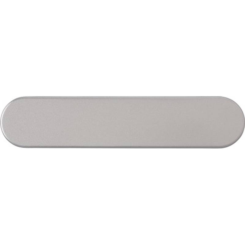 Hliníkové kuličkové pero s gumovým povrchem, černá náplň, černá Hliníkové kuličkové pero s gumovým povrchem, černá náplň, černá