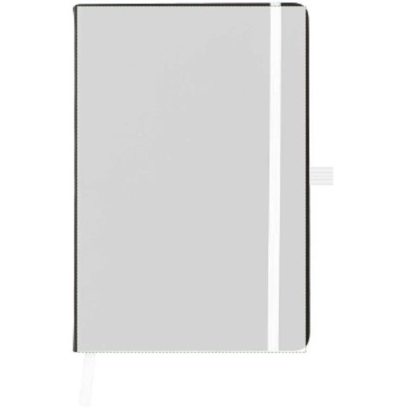 BARTAMUR Blok A5, 96 linkovaných stran, černý s bílou gumičkou BARTAMUR Blok A5, 96 linkovaných stran, černý s bílou gumičkou