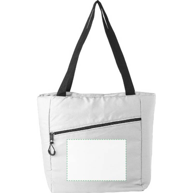 PEORIA Chladiaca taška z pongee 75D materiálu, žltá PEORIA Chladiaca taška z pongee 75D materiálu, žltá