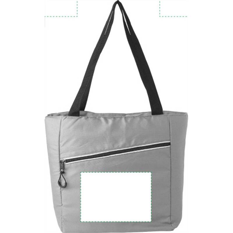 PEORIA Chladiaca taška z pongee 75D materiálu, žltá PEORIA Chladiaca taška z pongee 75D materiálu, žltá