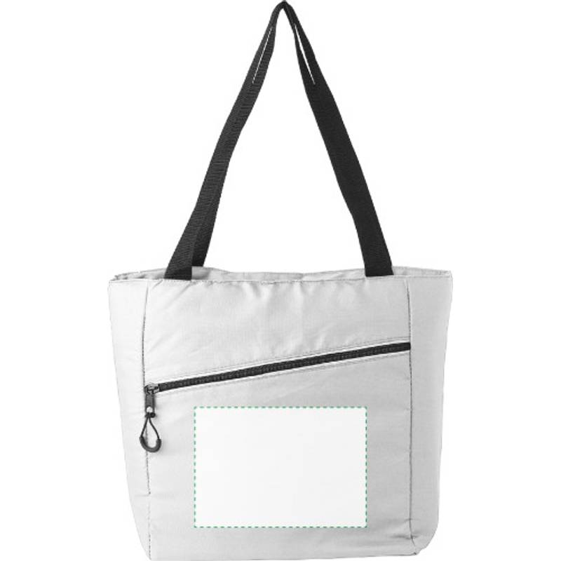 PEORIA Chladiaca taška z pongee 75D materiálu, žltá PEORIA Chladiaca taška z pongee 75D materiálu, žltá