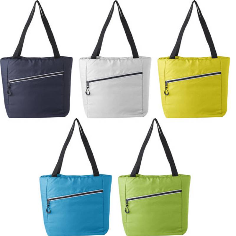 PEORIA Chladiaca taška z pongee 75D materiálu, žltá PEORIA Chladiaca taška z pongee 75D materiálu, žltá