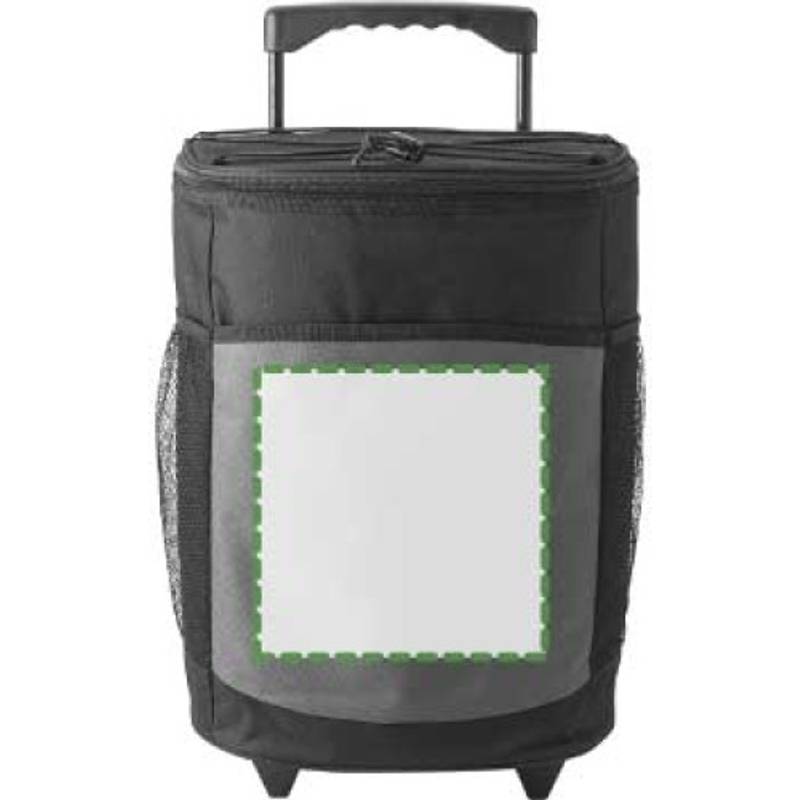 Veľká chladiaca taška na kolieskach, červená Veľká chladiaca taška na kolieskach, červená