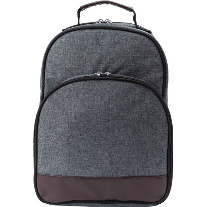 BRANSON Piknikový chladiaci batoh s podšívkou, červená BRANSON Piknikový chladiaci batoh s podšívkou, červená