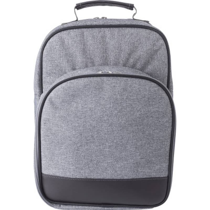 BRANSON Piknikový chladiaci batoh s podšívkou, červená BRANSON Piknikový chladiaci batoh s podšívkou, červená