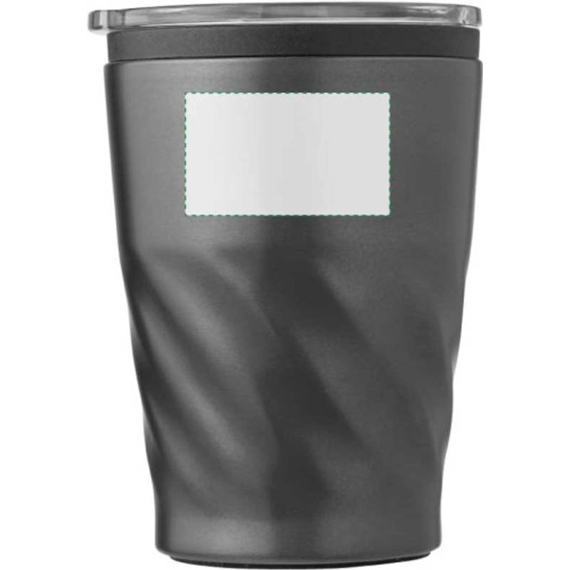 AKLAVIK Nerezový termohrnček, čierne viečko, 320 ml, čierny AKLAVIK Nerezový termohrnček, čierne viečko, 320 ml, čierny