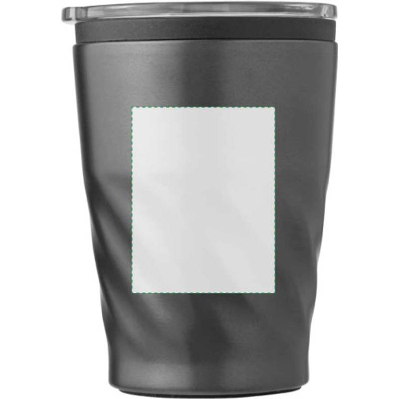 AKLAVIK Nerezový termohrnček, čierne viečko, 320 ml, čierny AKLAVIK Nerezový termohrnček, čierne viečko, 320 ml, čierny