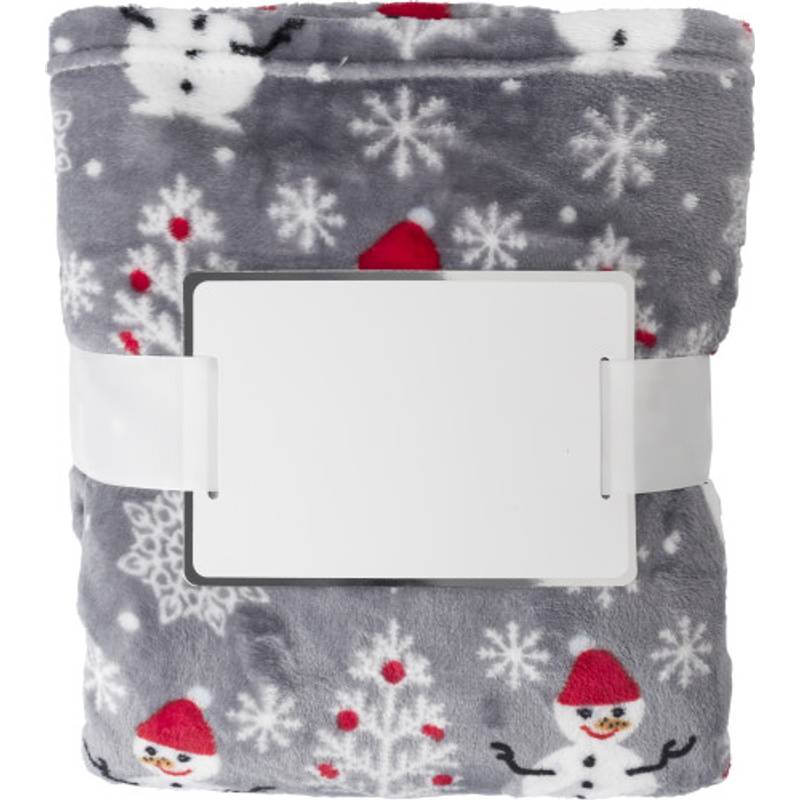 TEFANA Flanelovo fleecová deka s obrázkami snehuliakov TEFANA Flanelovo fleecová deka s obrázkami snehuliakov