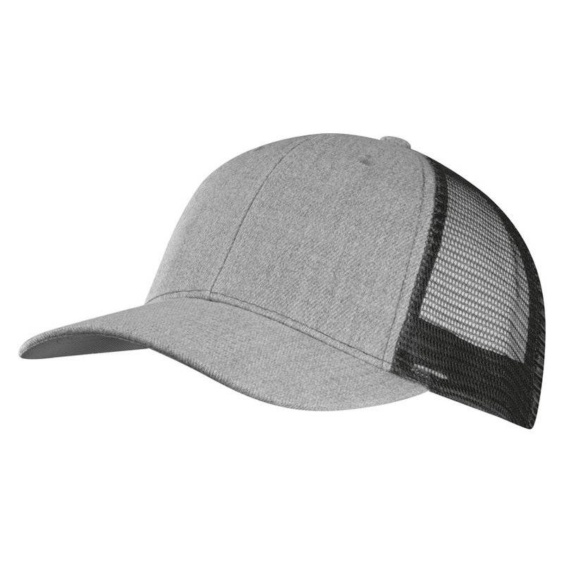 Šedá šiltovka s čiernou sieťkou Šedá šiltovka s čiernou sieťkou