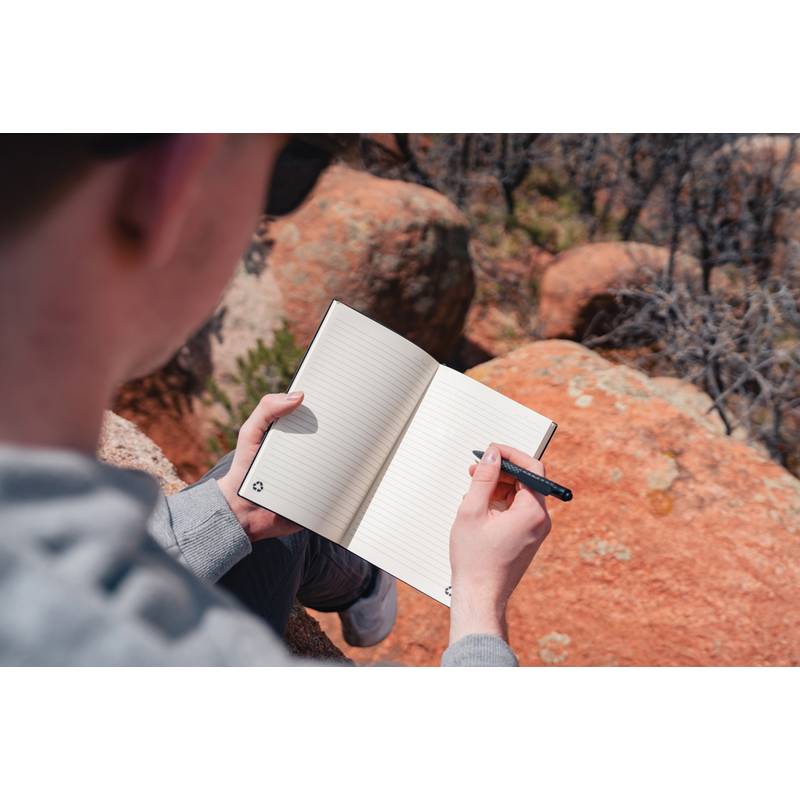 HARBEL EKO kuličkové pero z pšeničné slámy, modrá náplň, černá HARBEL EKO kuličkové pero z pšeničné slámy, modrá náplň, černá