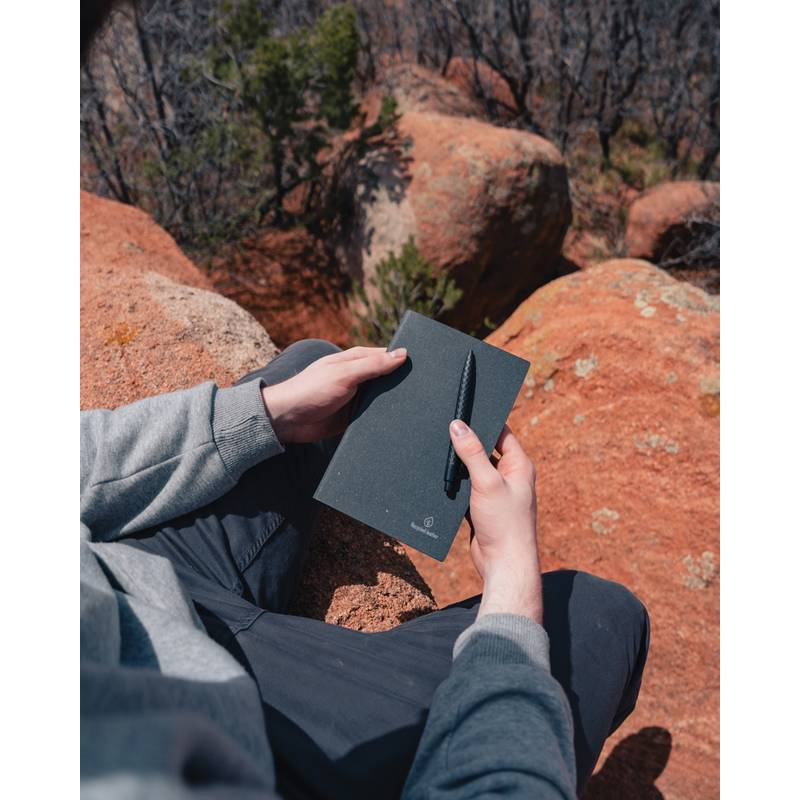 HARBEL EKO kuličkové pero z pšeničné slámy, modrá náplň, černá HARBEL EKO kuličkové pero z pšeničné slámy, modrá náplň, černá