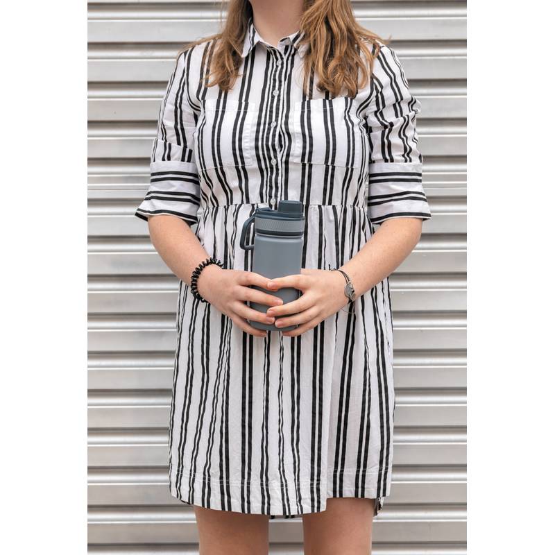 Športová nerezová termo fľaša, zelená Športová nerezová termo fľaša, zelená