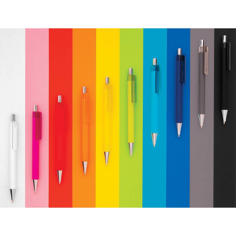 Pero X8 pogumovaný povrch smooth touch, sivá Pero X8 pogumovaný povrch smooth touch, sivá