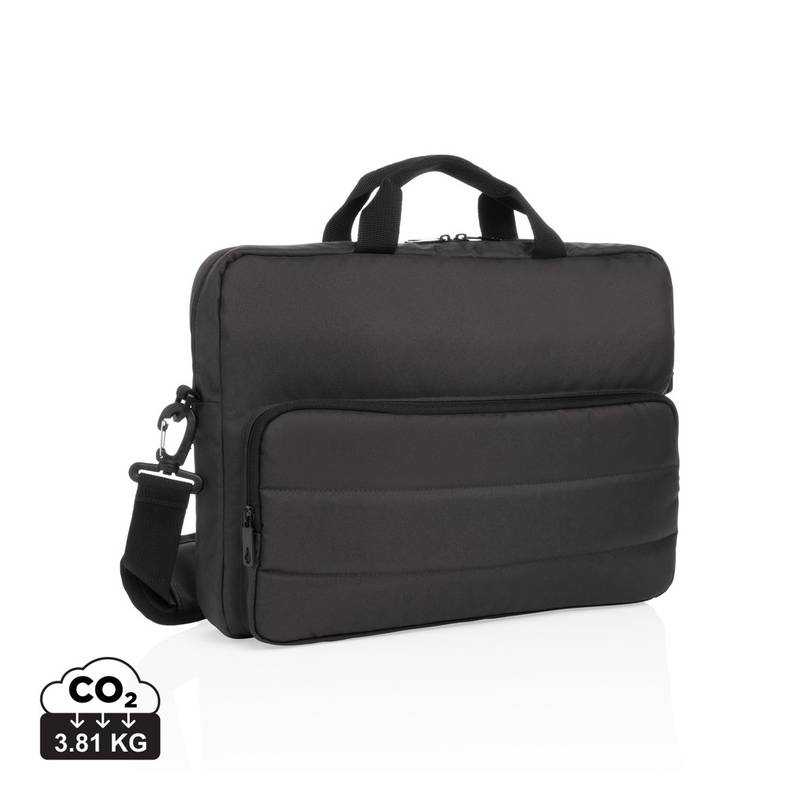 Taška na 15,6" notebook Impact z RPET AWARE™, čierna Taška na 15,6" notebook Impact z RPET AWARE™, čierna