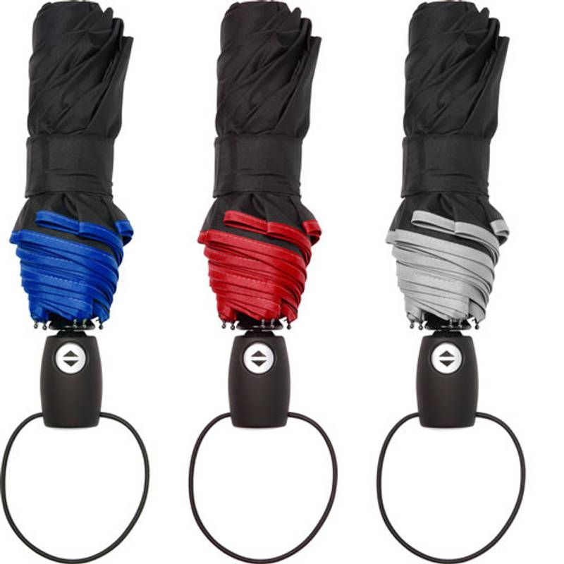 KALAM skládací automatický deštník, modrá KALAM skládací automatický deštník, modrá