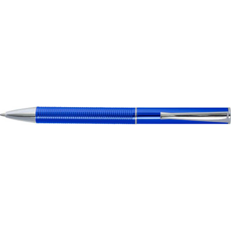 ARENAL hliníkové guľôčkové pero, modrá