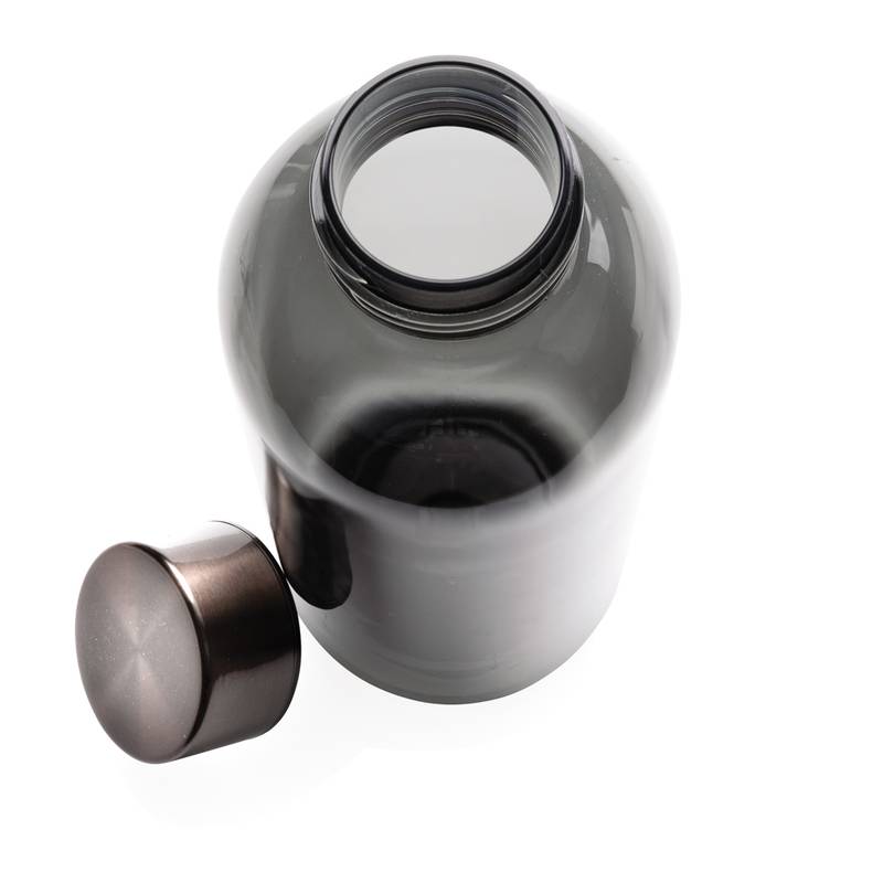 Nepropustná láhev s kovovým uzávěrem, černá Nepropustná láhev s kovovým uzávěrem, černá