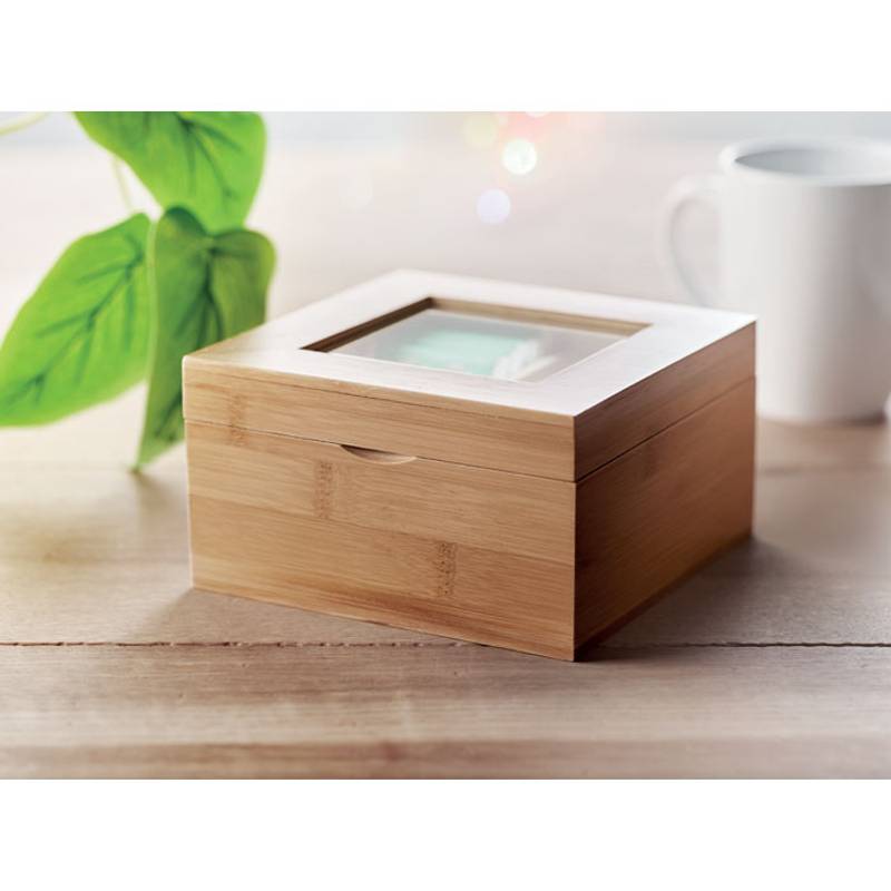CAMPO TEA drevená krabička na čaje