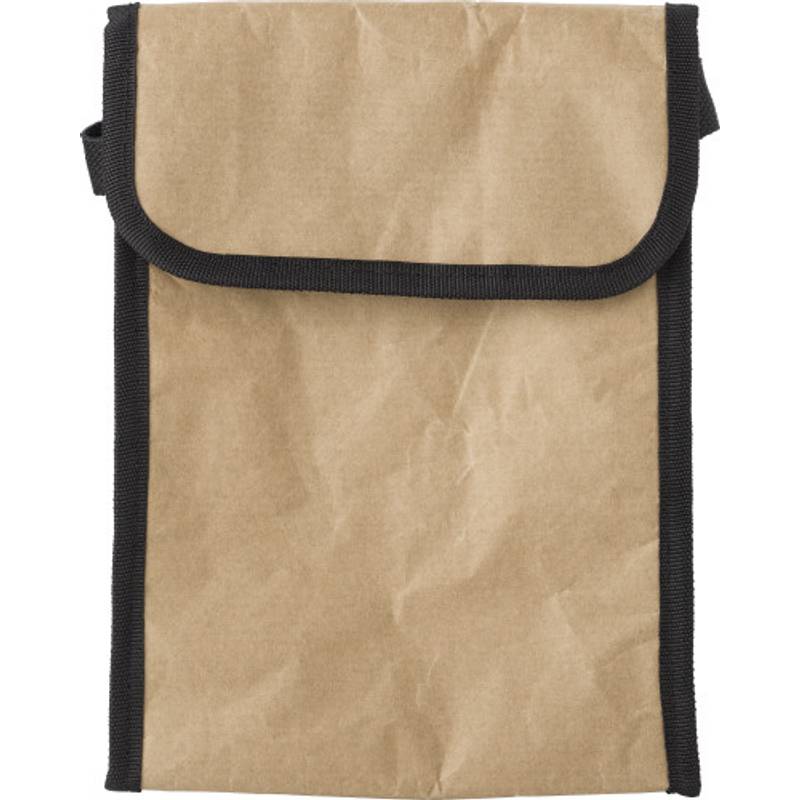 Papierová chladiaca taška na obed s hliníkovou podšívkou, hnedá Papierová chladiaca taška na obed s hliníkovou podšívkou, hnedá