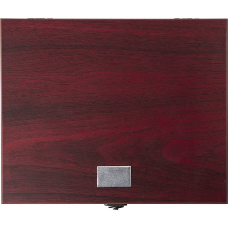 Darčeková sada na víno, 6 nástrojov, hnedá Darčeková sada na víno, 6 nástrojov, hnedá