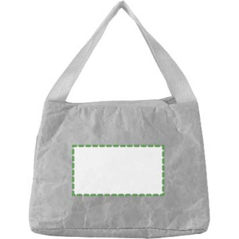 Papierová taška na chladenie obedov s hliníkovou fóliou, hnedá Papierová taška na chladenie obedov s hliníkovou fóliou, hnedá