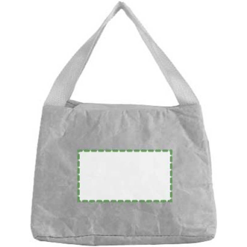 Papierová taška na chladenie obedov s hliníkovou fóliou, hnedá Papierová taška na chladenie obedov s hliníkovou fóliou, hnedá