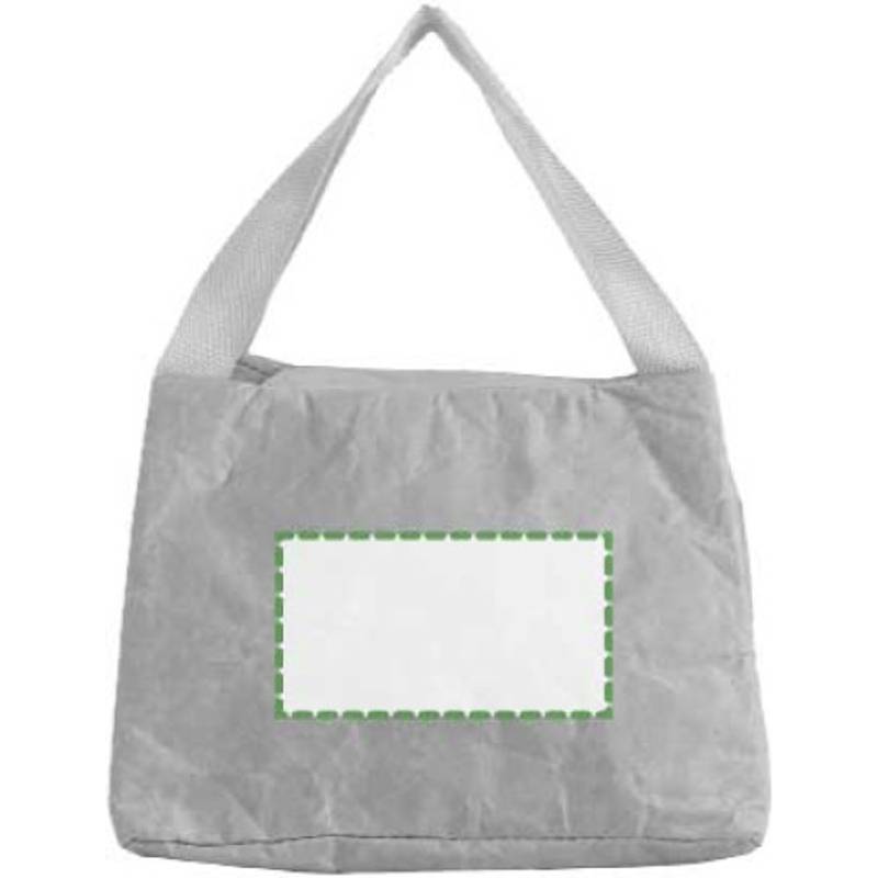 Papierová taška na chladenie obedov s hliníkovou fóliou, hnedá Papierová taška na chladenie obedov s hliníkovou fóliou, hnedá