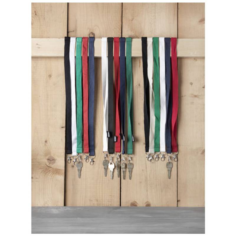 Recyklovaná PET šňůrka Tom Bullet s uzávěrem, bílá Recyklovaná PET šňůrka Tom Bullet s uzávěrem, bílá