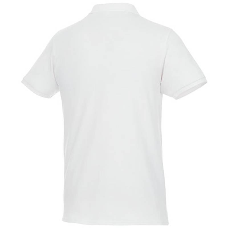 Pánske recyklované polo tričko Beryl, biela, 3XL Pánske recyklované polo tričko Beryl, biela, 3XL