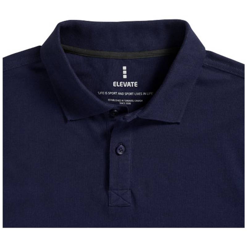 ELEVATE OAKVILLE LONG SLEEVE POLO nám.modrá S ELEVATE OAKVILLE LONG SLEEVE POLO nám.modrá S