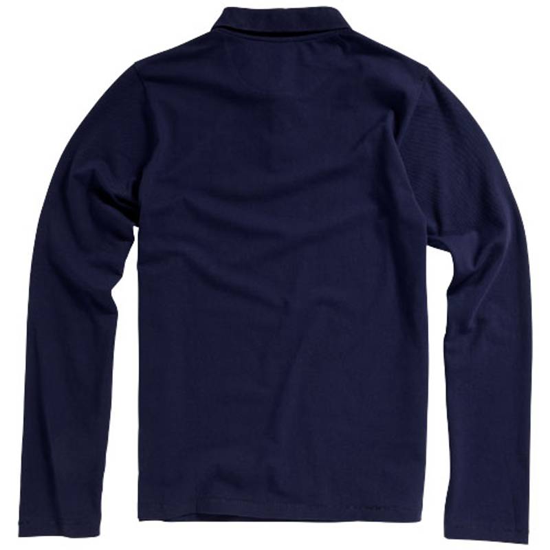 ELEVATE OAKVILLE LONG SLEEVE POLO nám.modrá S ELEVATE OAKVILLE LONG SLEEVE POLO nám.modrá S