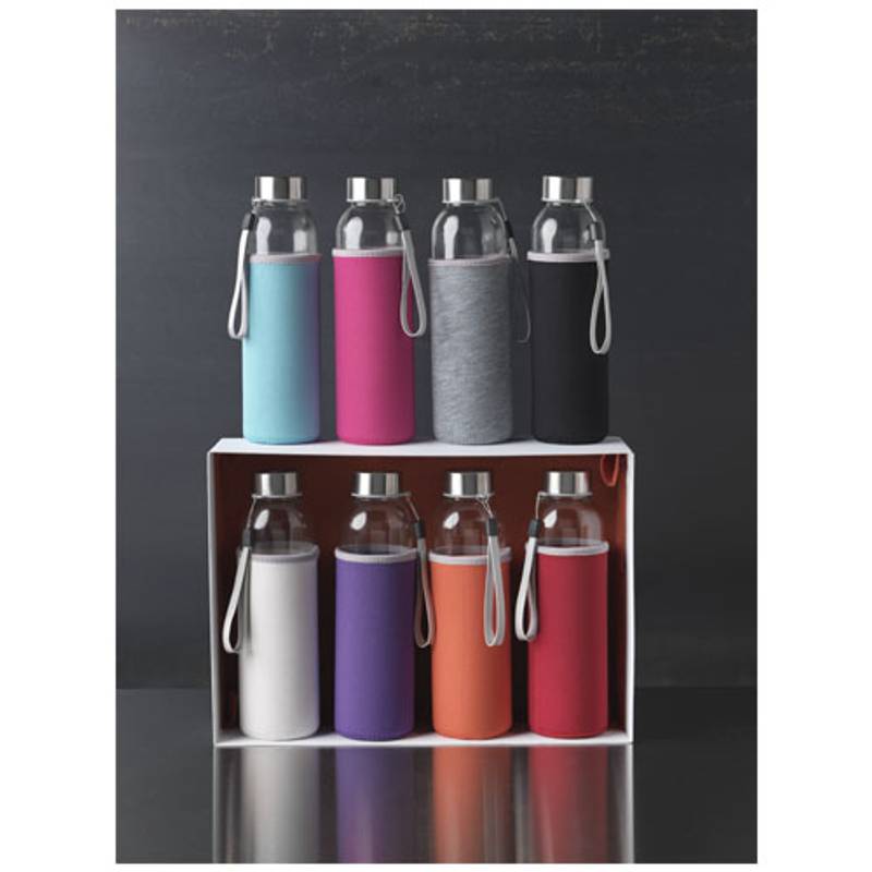 Sklenená športová fľaša Bodhi Bullet, 500ml, ružová Sklenená športová fľaša Bodhi Bullet, 500ml, ružová