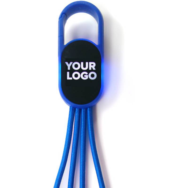 Sada nabíjecího kabelu 4 v 1, bílá Sada nabíjecího kabelu 4 v 1, bílá