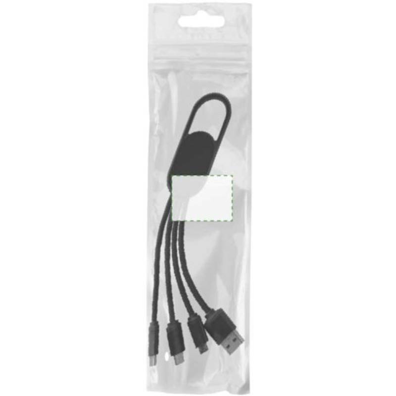 Sada nabíjecího kabelu 4 v 1, bílá Sada nabíjecího kabelu 4 v 1, bílá