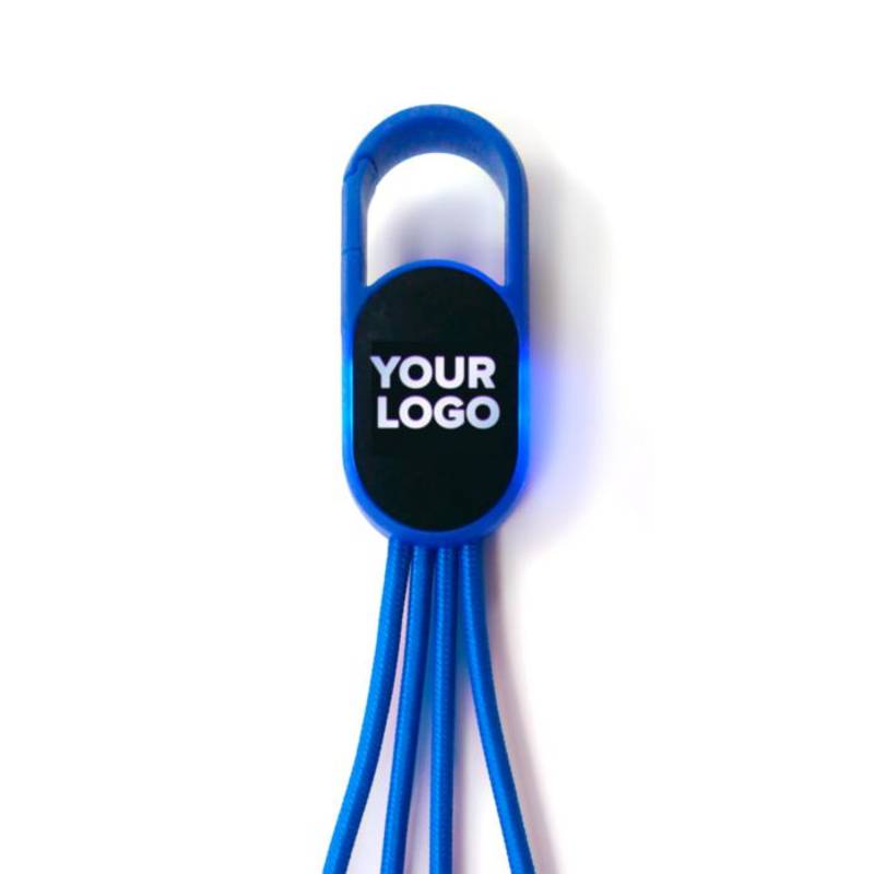 Sada nabíjecího kabelu 4 v 1, bílá Sada nabíjecího kabelu 4 v 1, bílá