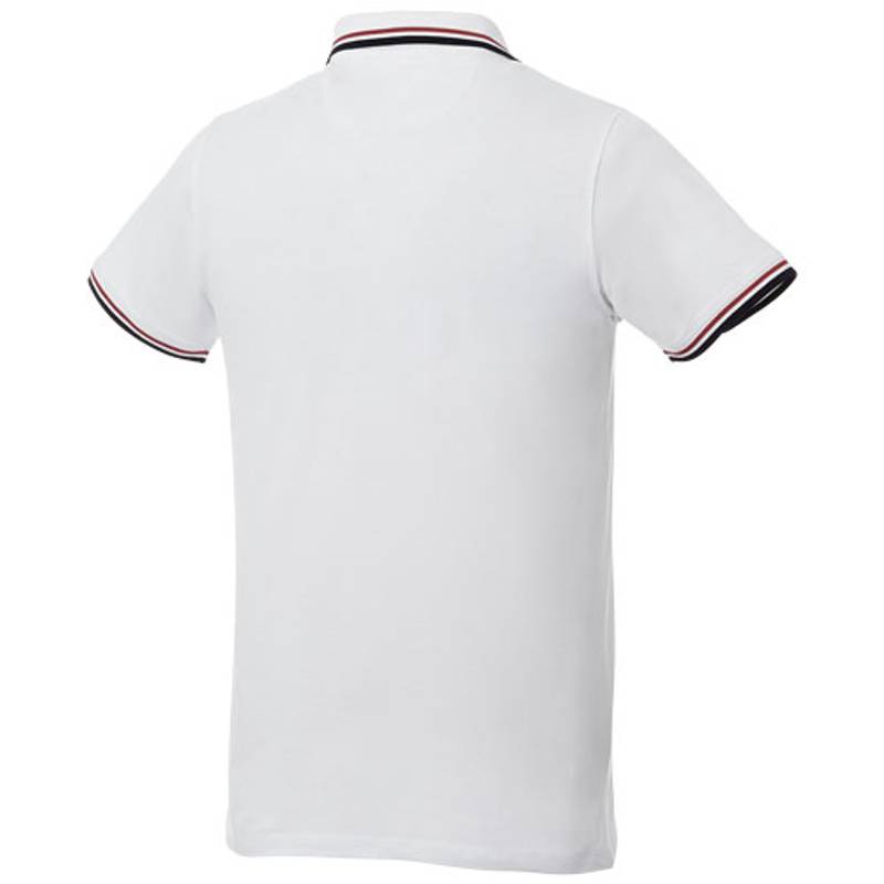 Pánske polo, tričko Fairfield, biela, L Pánske polo, tričko Fairfield, biela, L