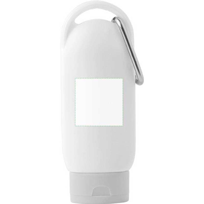 Krém na opaľovanie, 60ml, SPF30 s karabínou, modrá Krém na opaľovanie, 60ml, SPF30 s karabínou, modrá