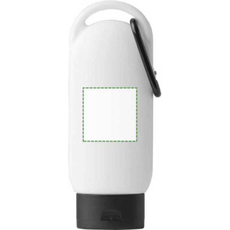 Krém na opaľovanie, 60ml, SPF30 s karabínou, modrá Krém na opaľovanie, 60ml, SPF30 s karabínou, modrá