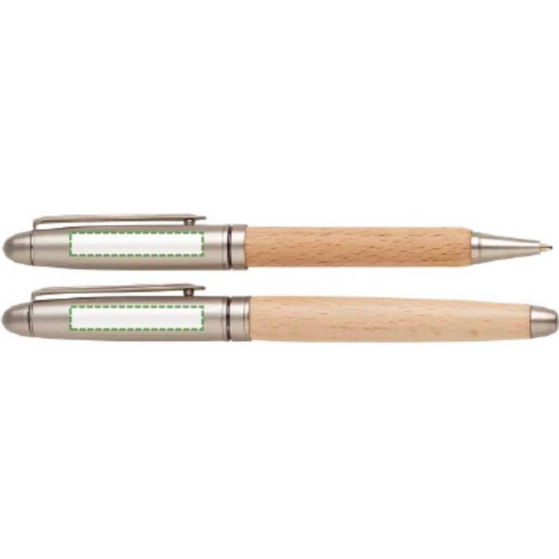 Bambusová souprava na psaní, hnědá Bambusová souprava na psaní, hnědá