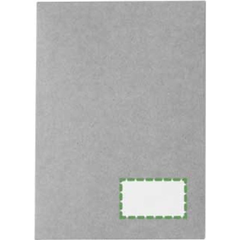 Zápisník z korku a lnu a kuličkové pero z pšeničné slámy, bílá / hnědá Zápisník z korku a lnu a kuličkové pero z pšeničné slámy, bílá / hnědá