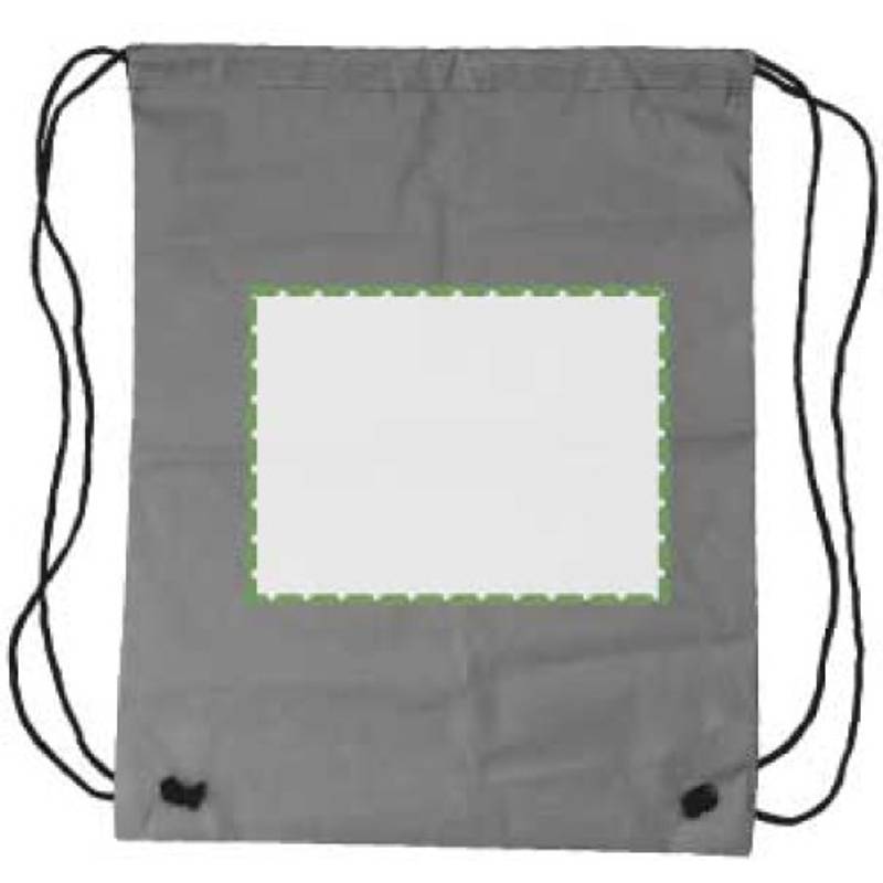Batoh so sťahovacou šnúrkou a z reflexného (190D) materiálu, sivá. Batoh so sťahovacou šnúrkou a z reflexného (190D) materiálu, sivá.