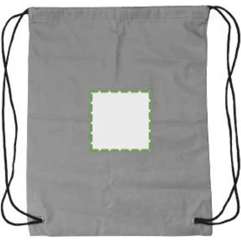 Batoh so sťahovacou šnúrkou a z reflexného (190D) materiálu, sivá. Batoh so sťahovacou šnúrkou a z reflexného (190D) materiálu, sivá.
