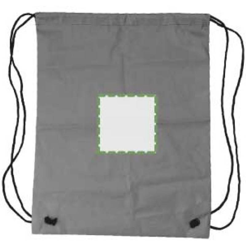 Batoh so sťahovacou šnúrkou a z reflexného (190D) materiálu, sivá. Batoh so sťahovacou šnúrkou a z reflexného (190D) materiálu, sivá.