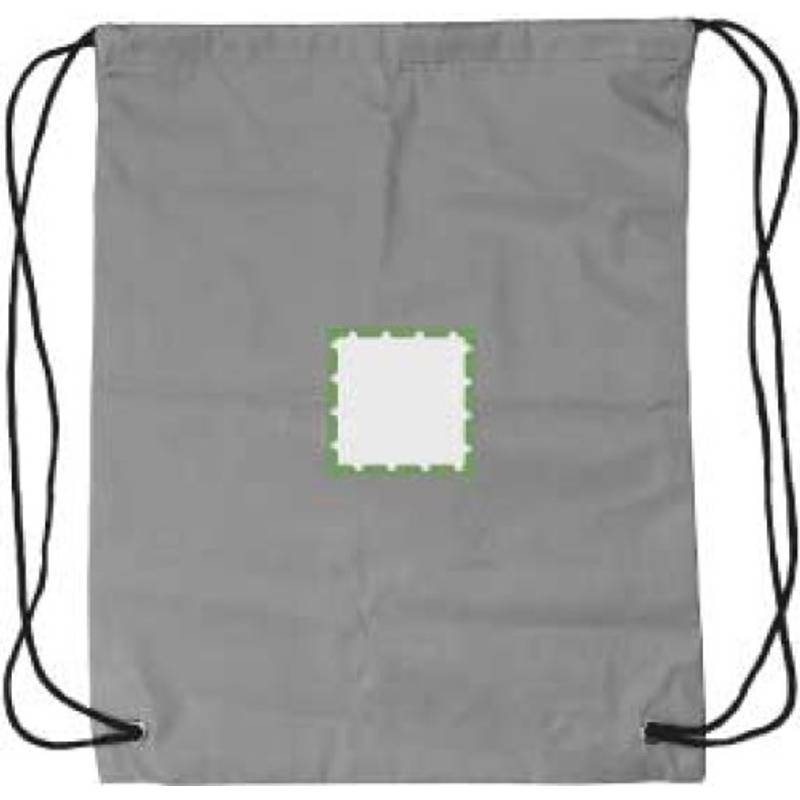 Batoh so sťahovacou šnúrkou a z reflexného (190D) materiálu, sivá. Batoh so sťahovacou šnúrkou a z reflexného (190D) materiálu, sivá.
