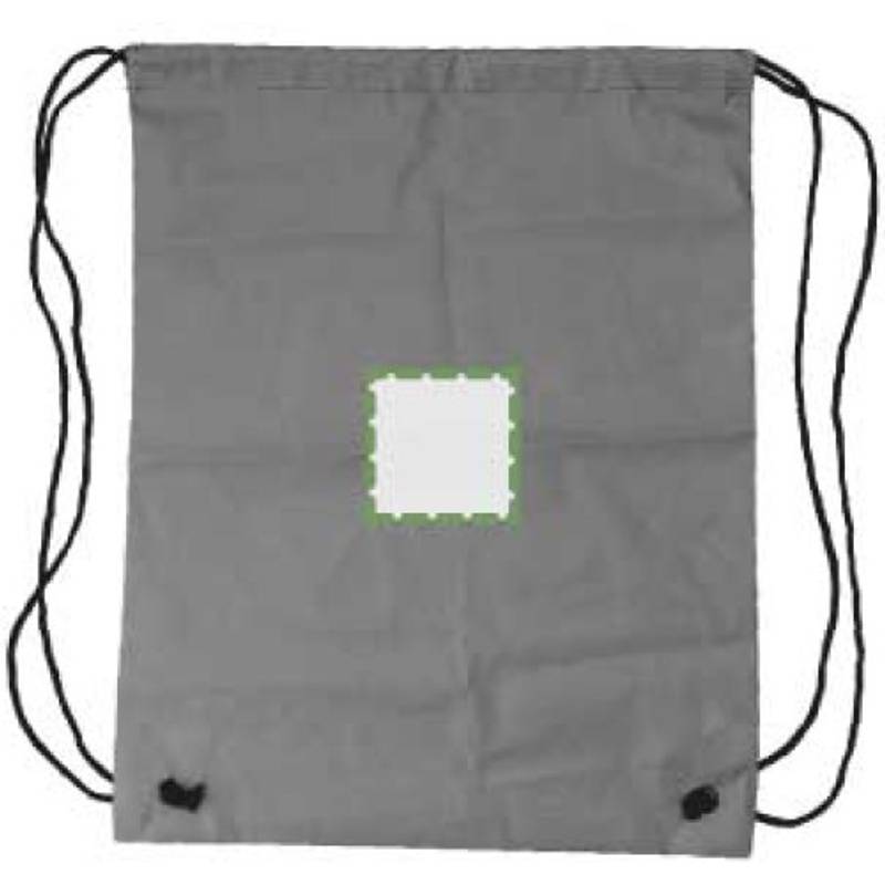 Batoh so sťahovacou šnúrkou a z reflexného (190D) materiálu, sivá. Batoh so sťahovacou šnúrkou a z reflexného (190D) materiálu, sivá.