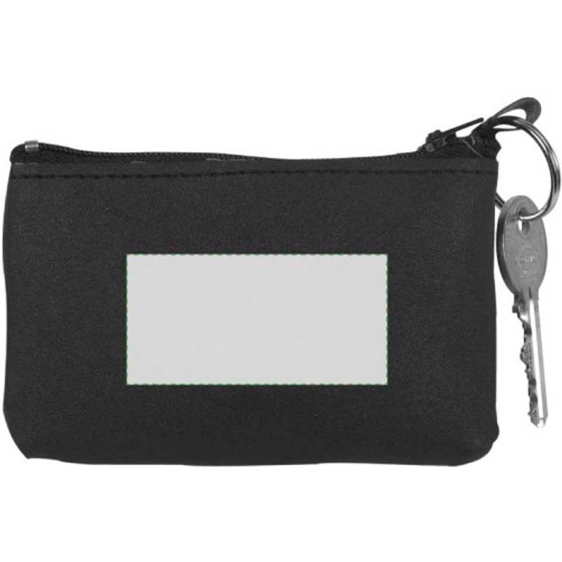 Peněženka z imitace kůže, černá Peněženka z imitace kůže, černá