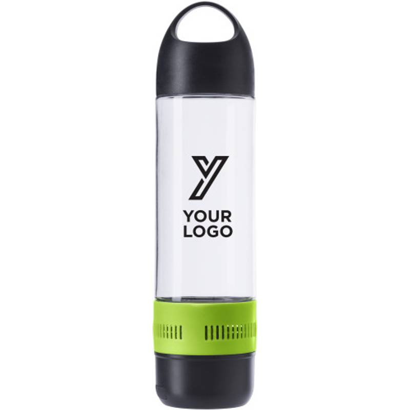 Matera tritanová fľaša 500 ml, s reproduktorom, šedá Matera tritanová fľaša 500 ml, s reproduktorom, šedá